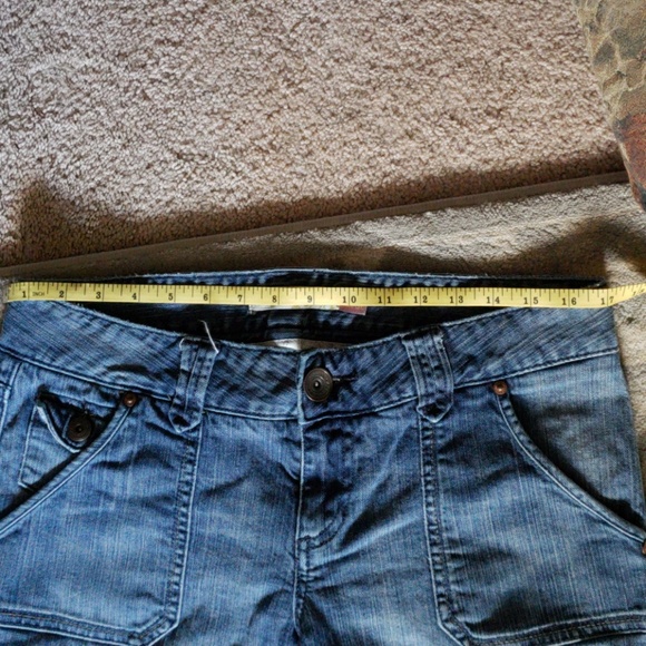 ●SOLD ON MERC●Aeropastale size 11/12 wide leg jean - Picture 2 of 8